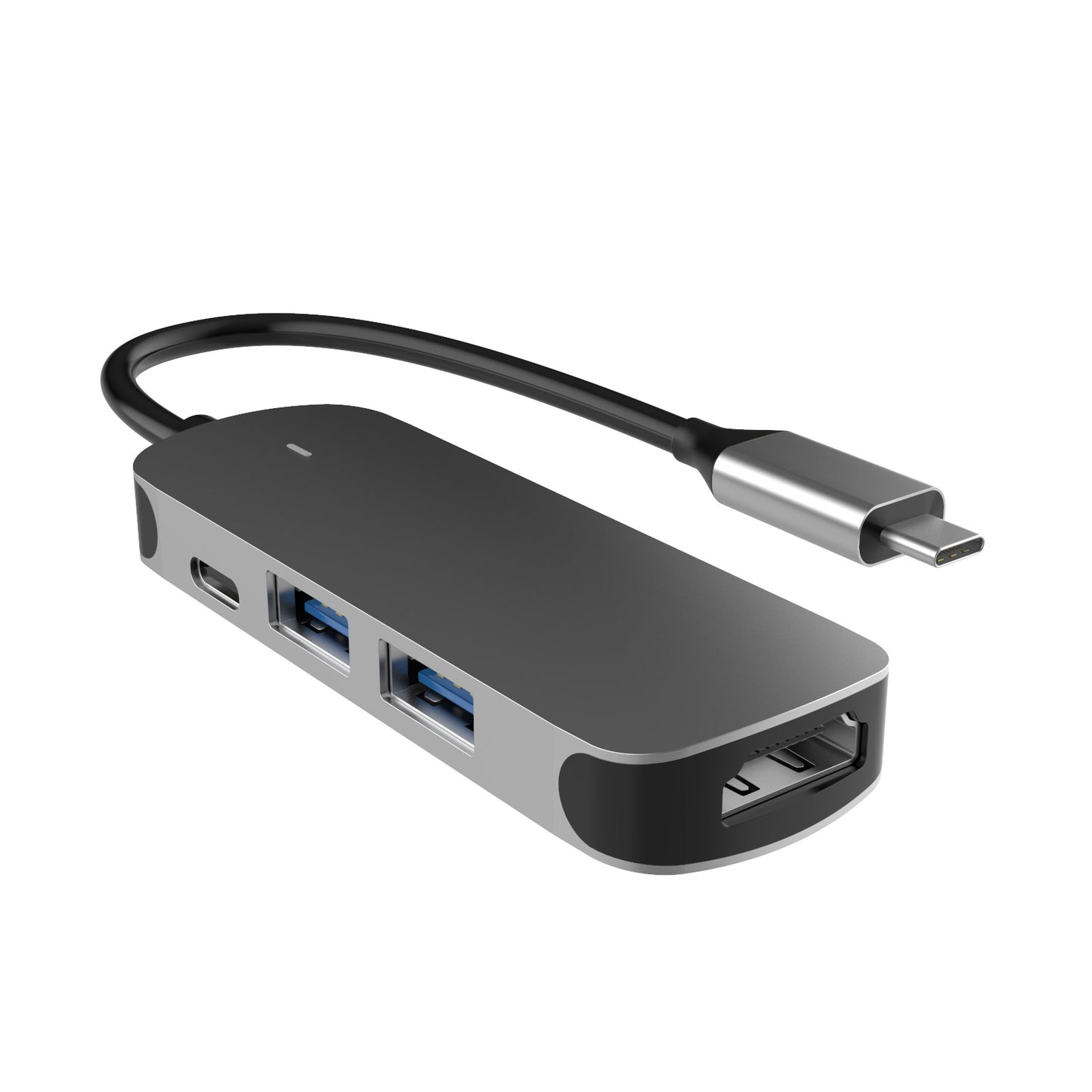 SEEWEI 4-IN-1 Type-C HUB TYPE-C to USB3.0+USB2.0+HDMI+Type-C Multi-function HUB