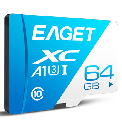 EAGET T1 Micro SD Card Class 10 64GB Memory Card High Speed TF Card for Phones Tablet