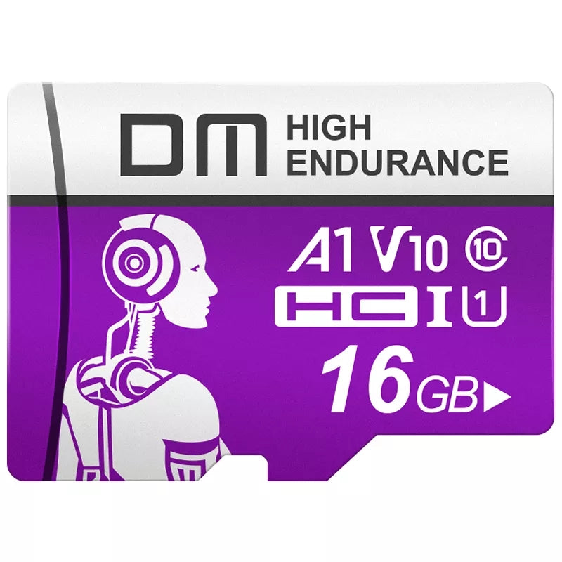 DM 16GB U1 TF Card Class 10 High Speed Read Write Camera Tablet MicroSD Card