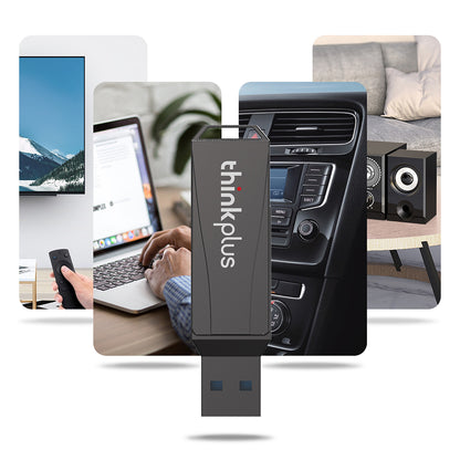 LENOVO Thinkplus MU252 128GB USB / Type-C Rotating Data Transfer U-Disk Memory Stick High Speed USB-C 3.1 Flash Drive