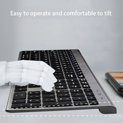 K010C 110 Keys Bluetooth Wireless Keyboard Portable Slim Keyboard Compatible with Mac, Windows