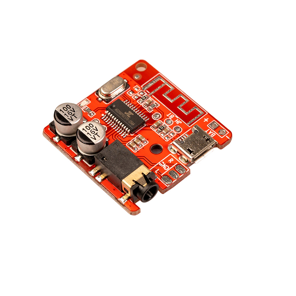 5.0 Bluetooth Audio Receiver Board 3.7-5V Wireless Stereo Audio Amplifier Module