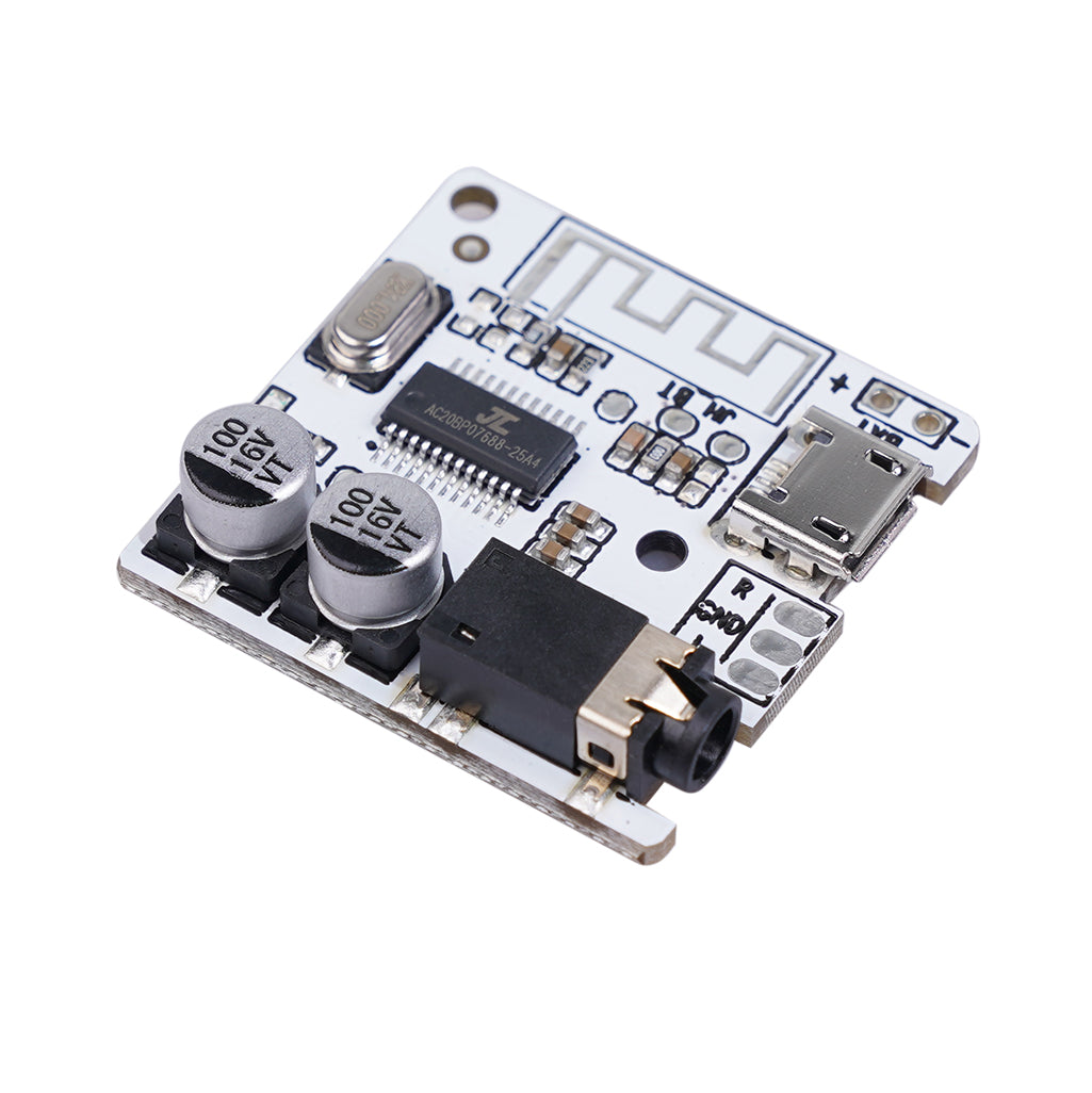 5.0 Bluetooth Audio Receiver Board 3.7-5V Wireless Stereo Audio Amplifier Module