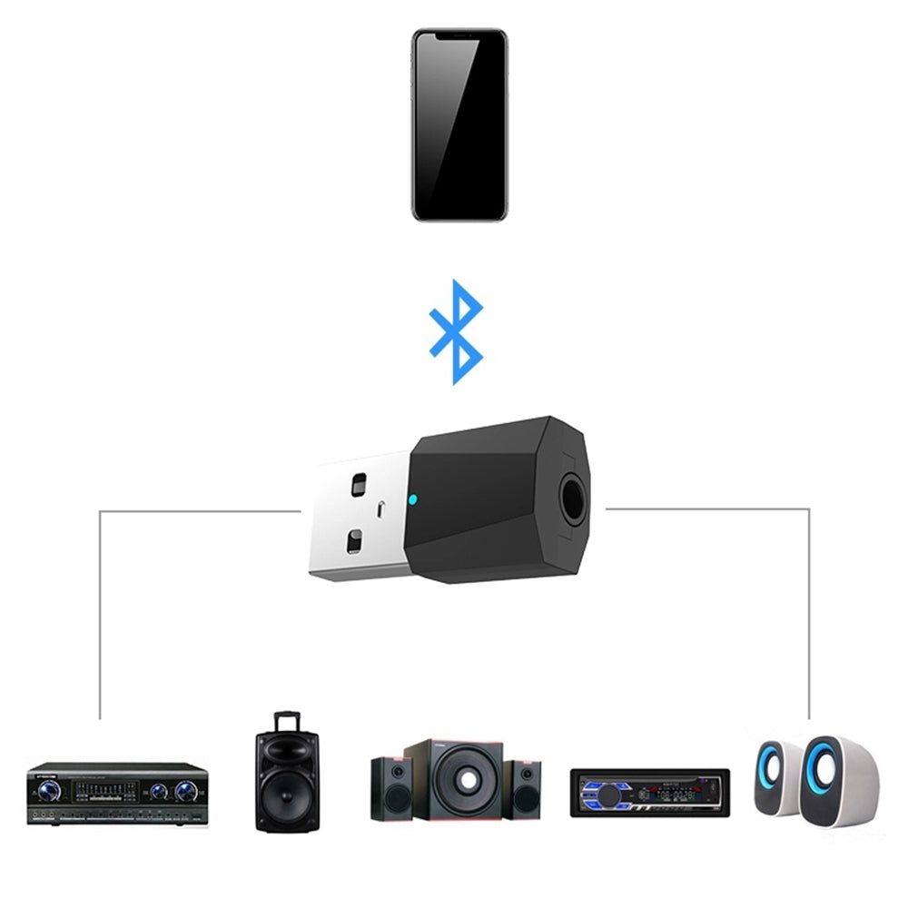 X1 USB Bluetooth Adapter Audio Stereo Wireless Bluetooth Music Receiver