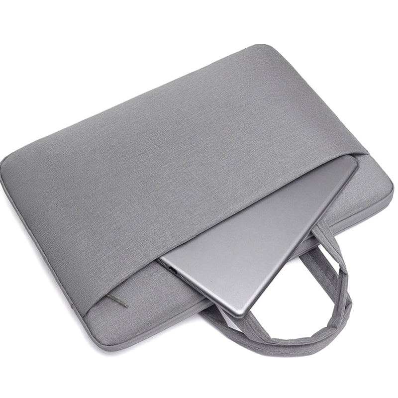 8026 15 inch Laptop Bag Sleeve Business Style Soft Liner Zipper Notebook PC Carrying Pouch Handbag