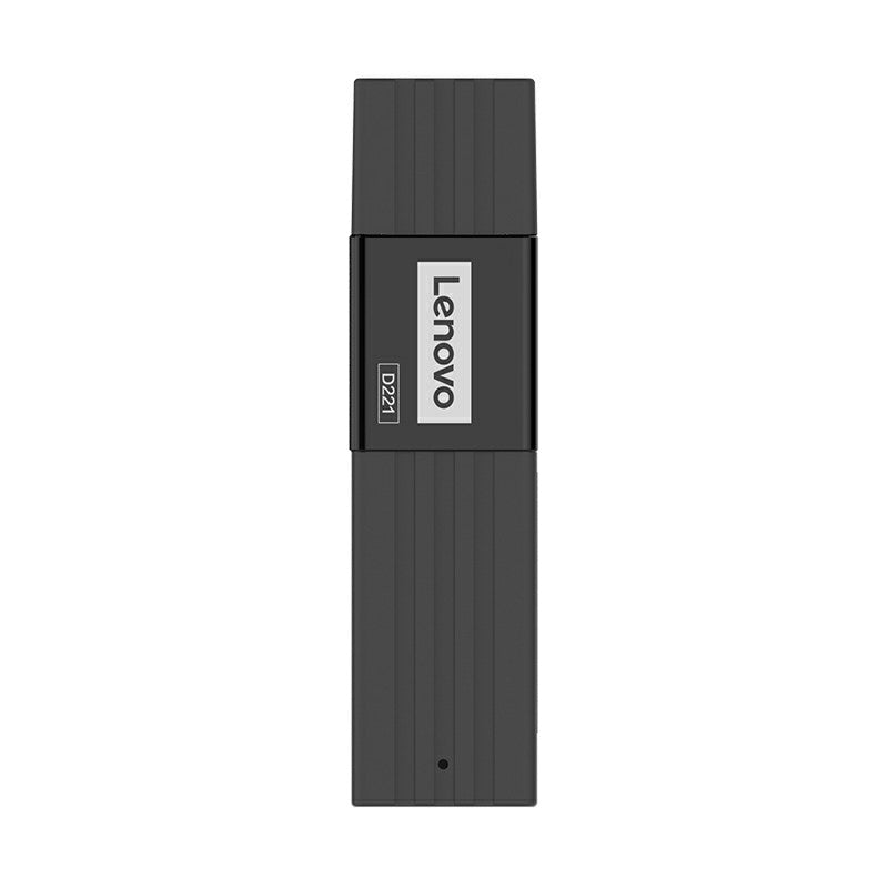 LENOVO D221 Portable USB2.0 2-in-1 480Mbps TF Memory Card Reader