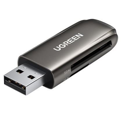 UGREEN 10911 USB 3.0 to TF/for SD Memory Card Reader 2-Card Reading + Writing Simultaneously