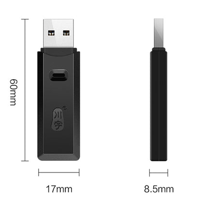 KAWAU C296 MINI USB 2.0 SD TF Memory Card Reader Mini Adapter for SDXC SDHC MicroSDXC MMC II