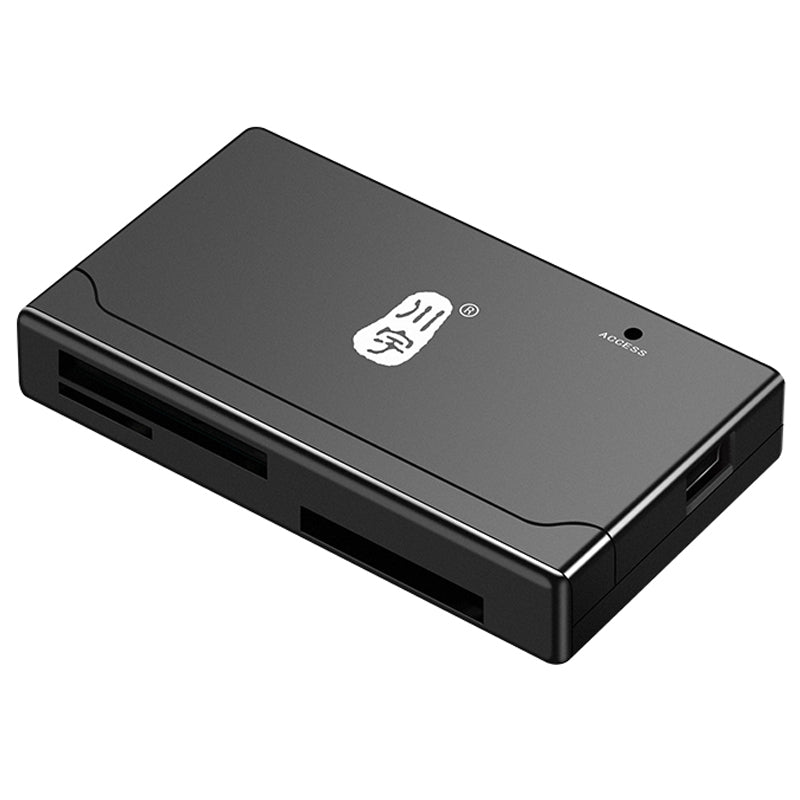 KAWAU C233 USB 2.0 480Mbps High Speed Computer Memory Card Reader for SD / CF / TF / MS Card Reader