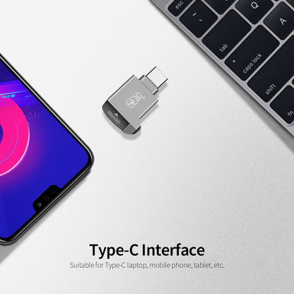 KAWAU C271 USB 2.0 Type-C 480Mbps TF Card Reader Laptop Tablet Phone Memory Card Reader