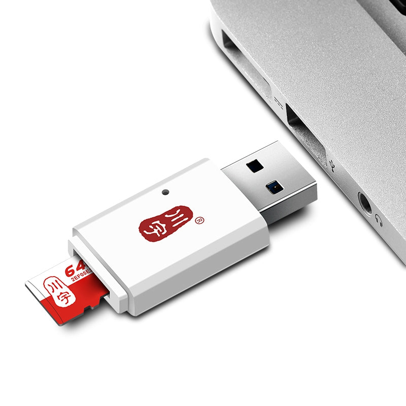 KAWAU C308 USB 3.0 5Gbps High Speed TF Card Reader Computer Memory Card Reader