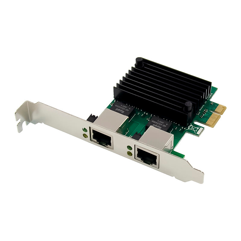 RTL8125 PCI-E X1 2.5G High Speed Dual RJ45 Ports LAN Adapter Network Card E-sports Ethernet Controller