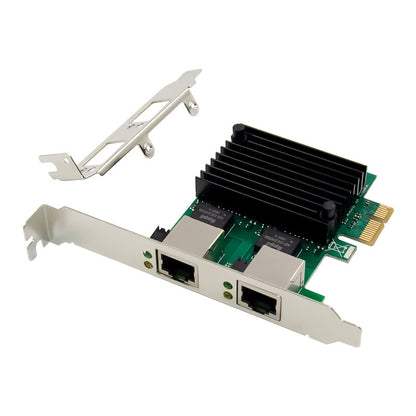 RTL8125 PCI-E X1 2.5G High Speed Dual RJ45 Ports LAN Adapter Network Card E-sports Ethernet Controller