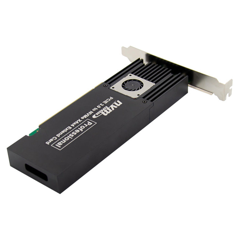 SSD Solid State Drive Adapter Expansion Card to ASM2824 PCI-E 3.0 X16 Four-channel NVMe