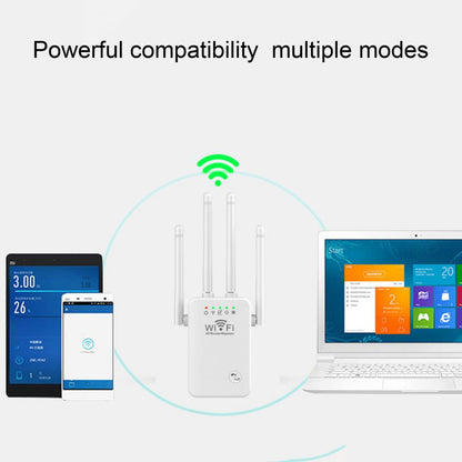 U9 Wireless Repeater 3-in-1 Function Wi-Fi Signal Booster 300Mbps WiFi Extender