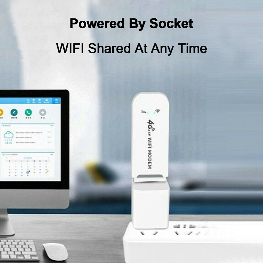 4G LTE B1 / B3 / B5 USB Modem WiFi Dongle 150Mbps Mini Mobile WiFi Hotspot Router