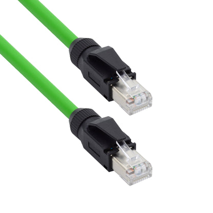 UT-006-3.0M RJ45 Cat 6 Network LAN High Flex Wire Ethernet Cable 26 AWG 1000Mbps Router Automation Patch Cord (Assembled and Shielded)