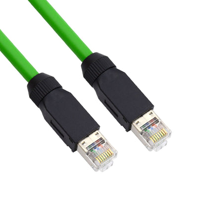 UT-006-5.0M Cat 6 Ethernet Cable High Flex Robotic RJ45 Network LAN Wire Patch Cord 1000Mbps for Router Automation (Assembled and Shielded)