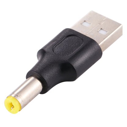 10Pcs DC Power Plug 5.5 x 1.7mm Male To USB 2.0 Male Adapter