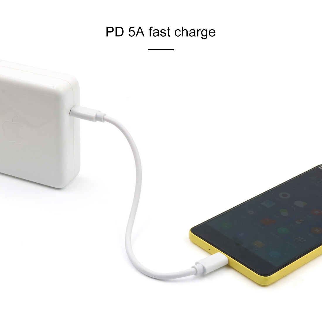 PD 5A Type-C to Type-C Quick Charge Cable, 1m