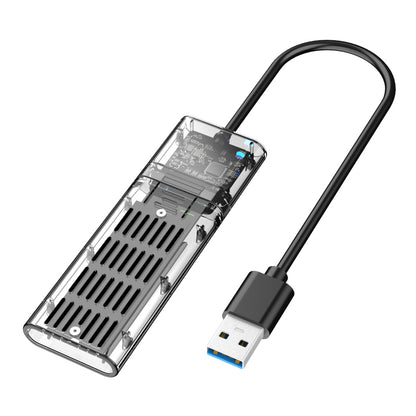 JMS578 USB3.0 SSD Solid State PCIE Protocol M.2 NGFF SATA Mobile Hard Disk Enclosure