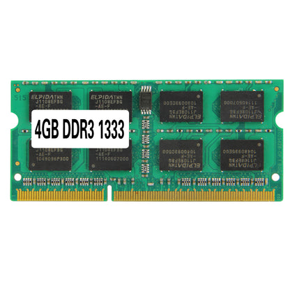 XIEDE DDR3 1333MHz 4G 1.5V 204-Pin Laptop Notebook Computer Memory Upgrade Kit Memory Bank