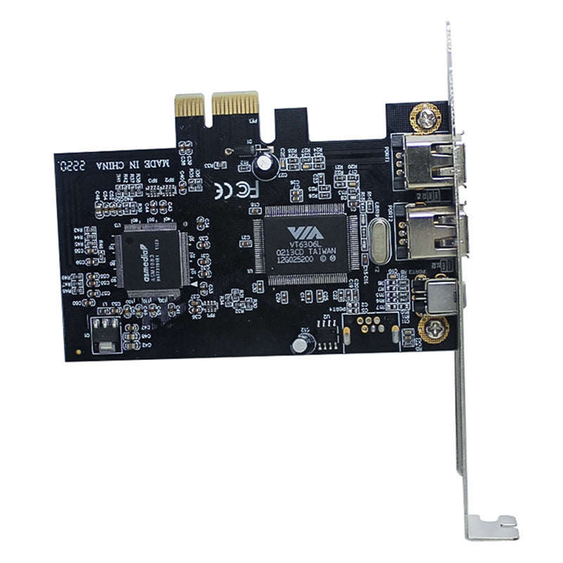 PCI-E 1X 1394 DV HDV HD Video Capture Card PCI-E to 1394 1394 Adapter Card Support DV/HDV/1440 x 1080 HD Camera