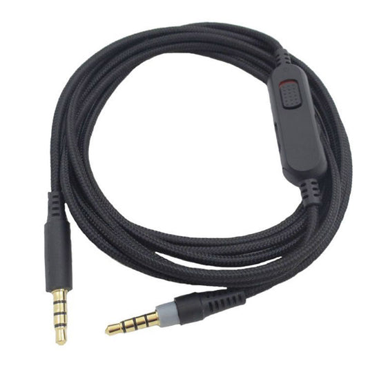 2m Aux Wire 3.5mm Jack Aux Cable 3.5mm Male to Male Gaming Headset Audio Connection Line for HyperX Cloud Mix Alpha Headphone