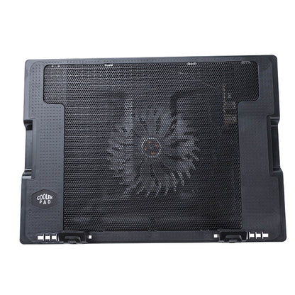 NB339 5-Gear Height Adjustable Laptop Cooling Base USB Radiator Notebook Fan Cooler Stand