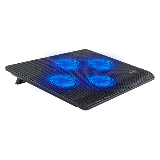 N1314 Notebook Heat Dissipation Base LED Light 4-Fan Cooler Stand Desktop Laptop Cooling Pad