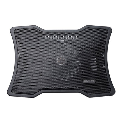 N133 Notebook Router Heat Dissipation Stand Fan Cooler Mute Laptop Gaming Cooling Pad with LED Light