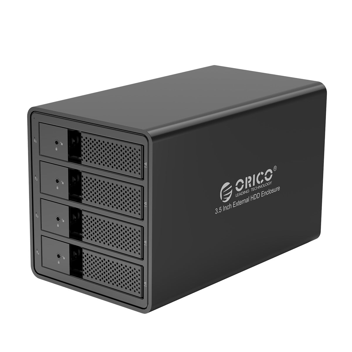 ORICO 9548RU3-BK 4 Bay 3.5 inch HDD Docking Station USB3.0 to SATA Aluminum Alloy HDD Enclosure Case