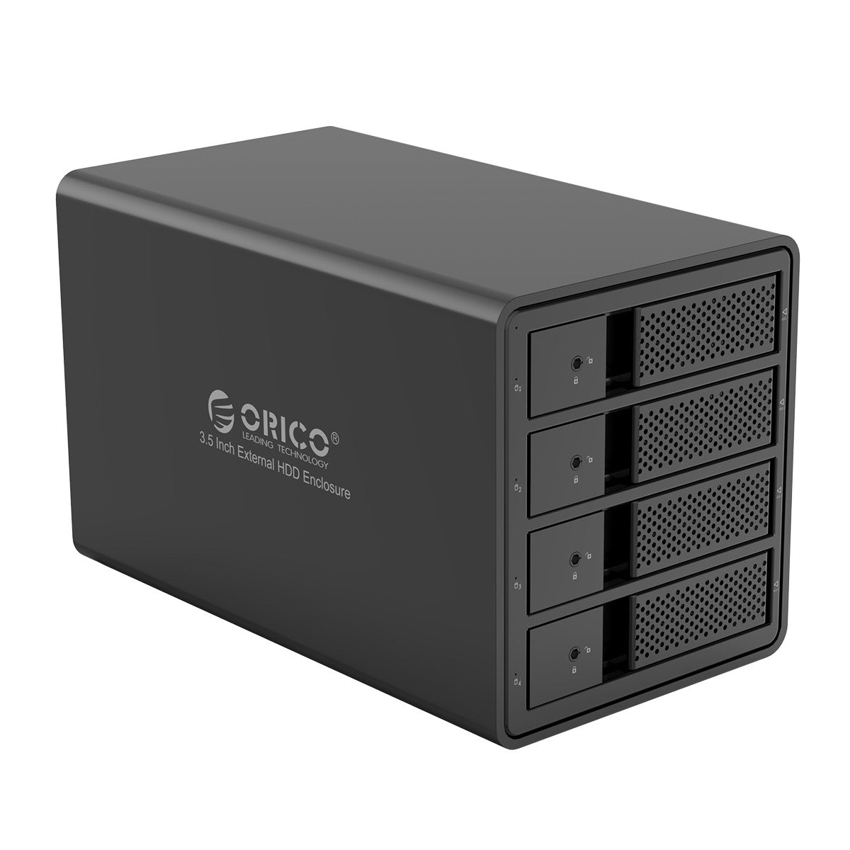 ORICO 9548RU3-BK 4 Bay 3.5 inch HDD Docking Station USB3.0 to SATA Aluminum Alloy HDD Enclosure Case