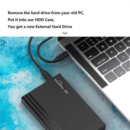 BLUEENDLESS MR23S USB3.0 to SATA External Hard Drive 2.5 inch HDD SSD Case Enclosure 5Gbps High-Speed Box