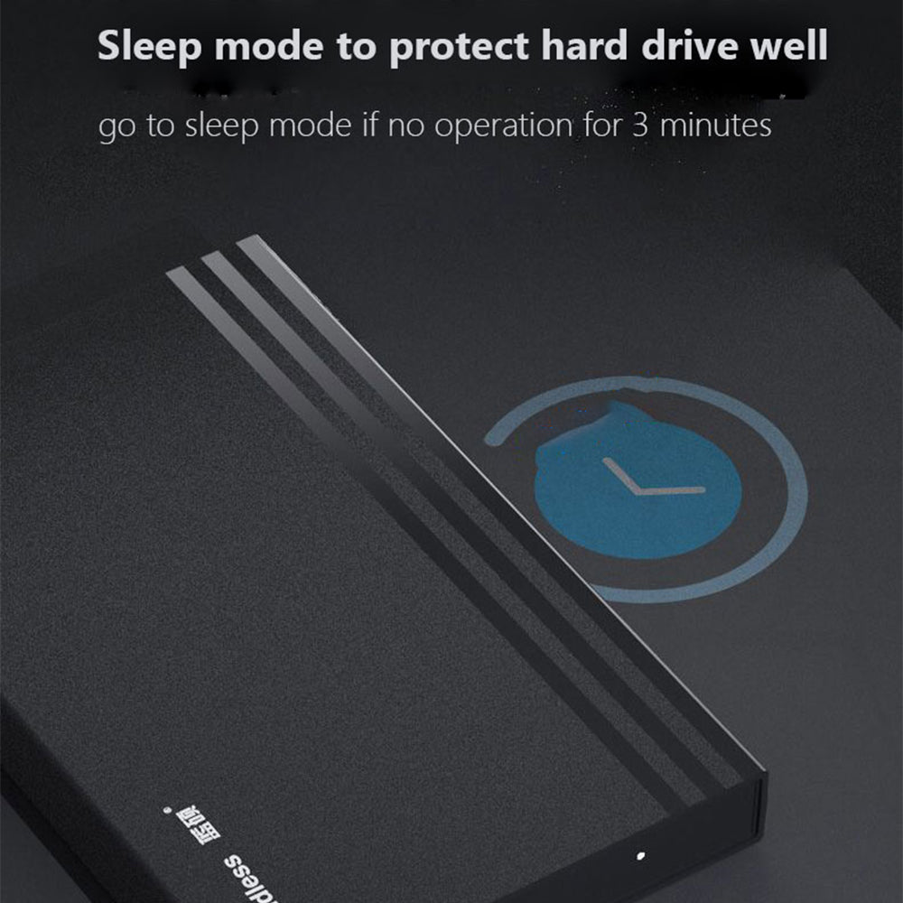 BLUEENDLESS MR23S USB3.0 to SATA External Hard Drive 2.5 inch HDD SSD Case Enclosure 5Gbps High-Speed Box