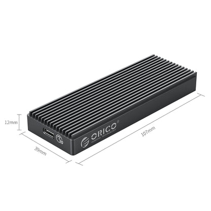 ORICO M2PAC3-G20 USB 3.2 Type-C Mobile SSD External Case 20Gbps High Speed M.2 NVMe M Key B+M Key Solid State Drive Enclosure