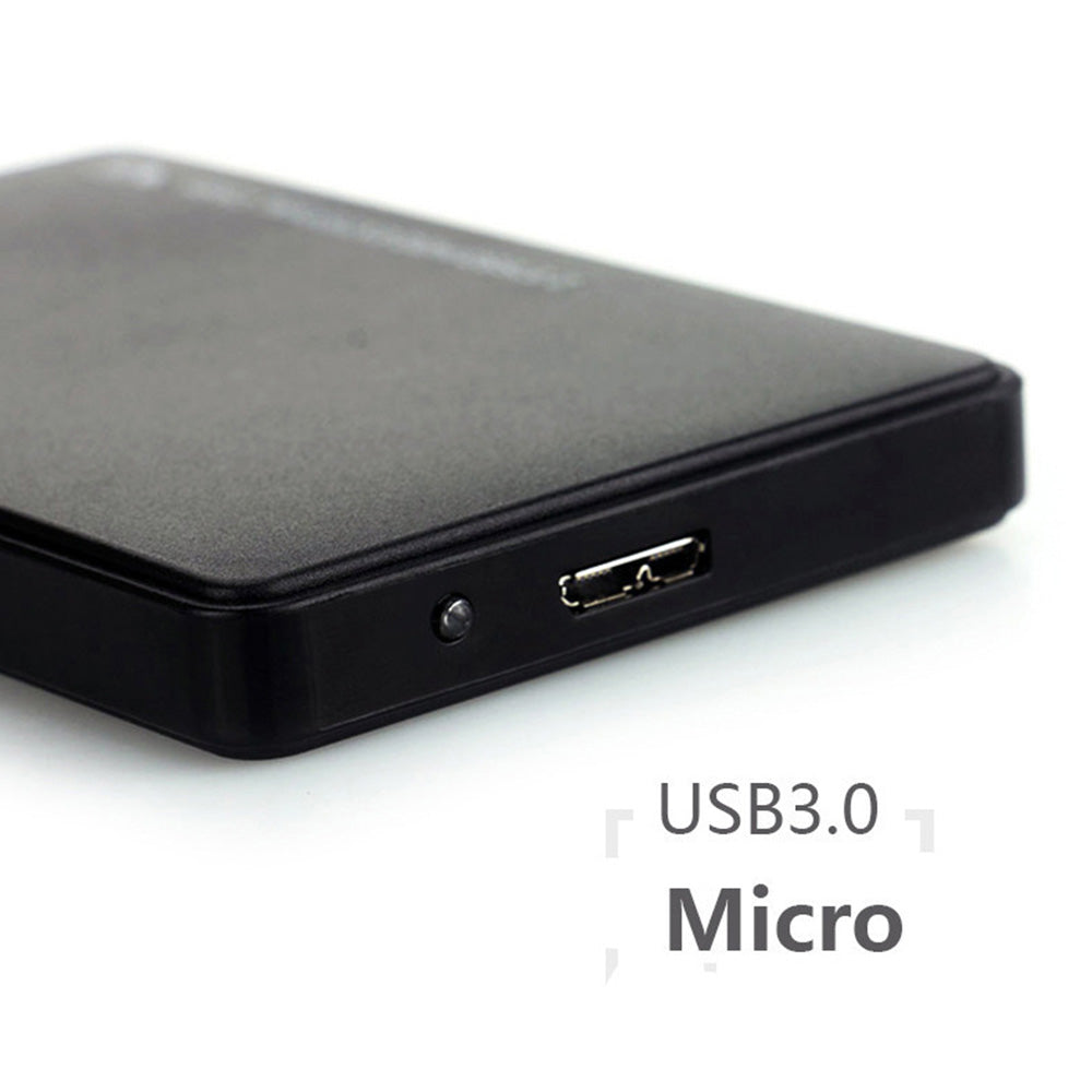 U25 2.5 inch SSD USB3.0 External Hard Drive Enclosure Hard Disk Box Compatible with 2.5-inch SATA Hard Disk