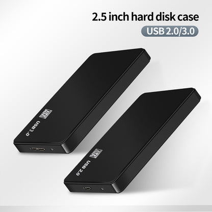 S2502U3 2.5 inch Hard Drive Case 2.5 inch USB3.0 SATA Laptop Portable Hard Drive Enclosures Compatible with Windows, macOS