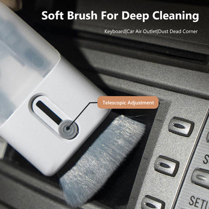 Bluetooth Headset Keyboard Cleaning Tools Kit Dust Removal Pen Brush Wipe Cloth Key Puller Set