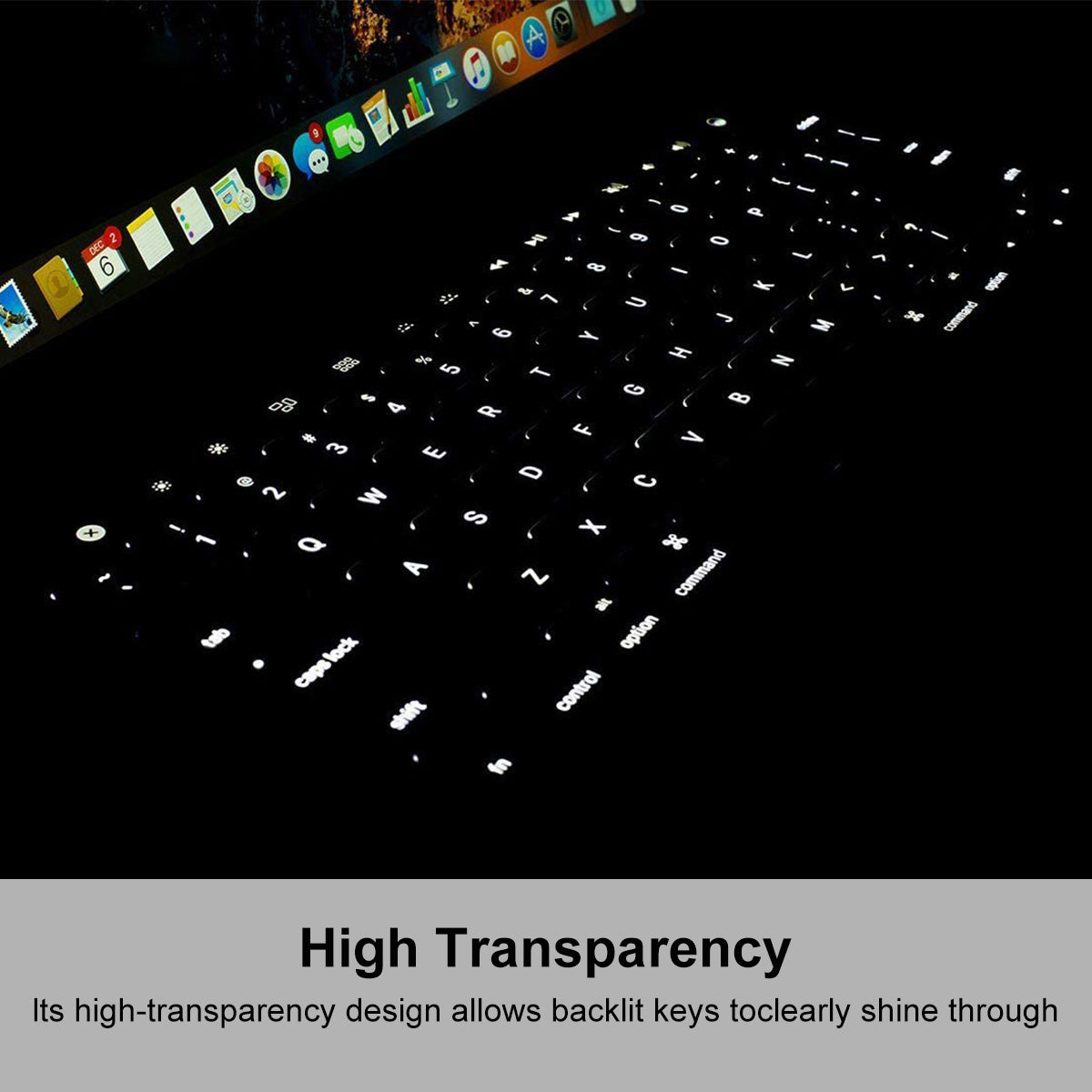 ENKAY HAT PRINCE Ultra-thin TPU Keyboard Protective Film (EU Version) for MacBook Pro 16 2019 (A2141)/MacBook Pro 13.3 2020 (A2289/A2251)