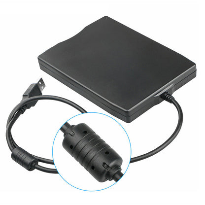 USB Floppy Drive 3.5 Inch External Device Portable 1.44MB FDD Plug and Play for PC Windows