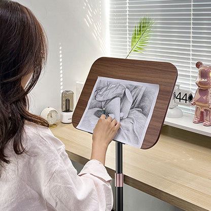 BONERUY R05 Book Holder Floor Stand 180-Degree Adjustable Hands-Free Mount Sturdy Aluminum Alloy Book Stand