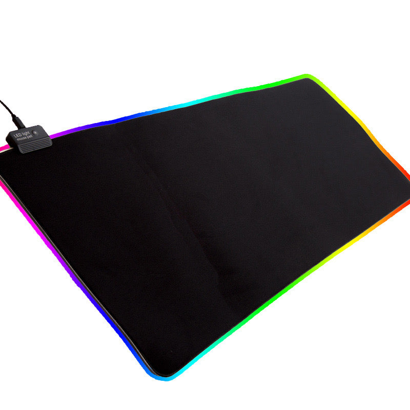 LED Colorful Luminous Keyboard Pad RGB Mouse Pad Mouse Mat