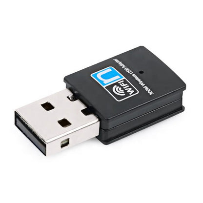 300Mbps Wireless 802.11N USB Wifi Receiving Adapter