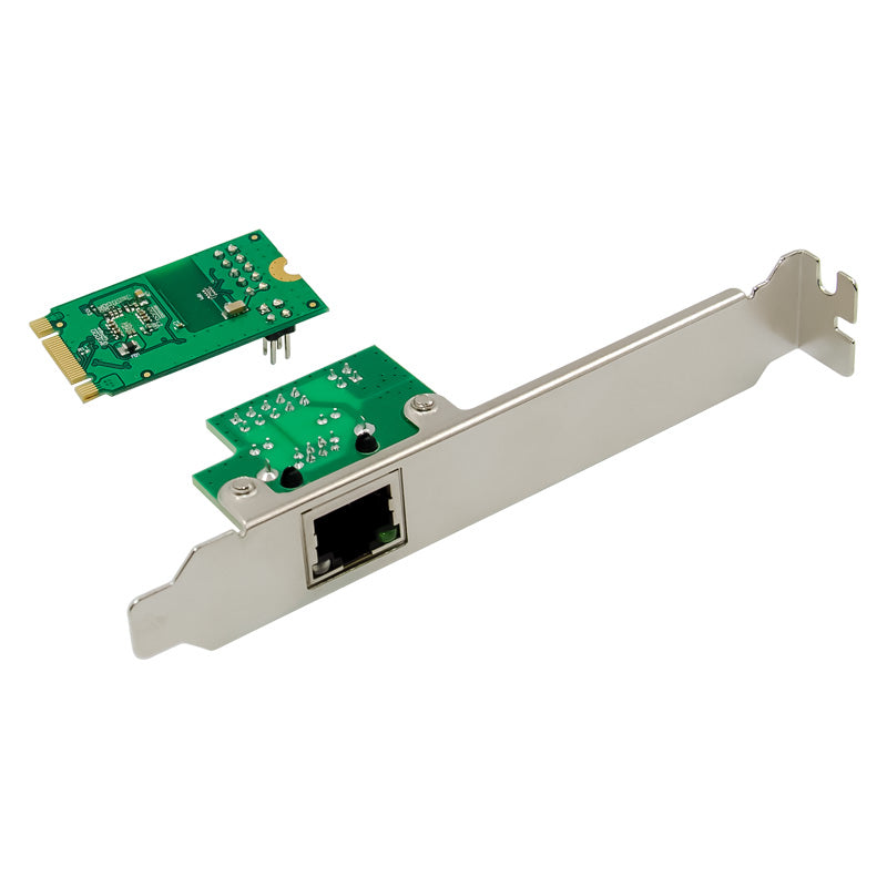 M.2 RTL8111F Adaptive Gigabit Single Port Ethernet Card GbE RJ45 Gigabit Industrial Network Card