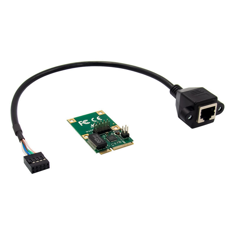 Mini PCIe Gigabit Single Port Network Card Copper Ethernet LAN Adapter Card RTL8111F GbE RJ45