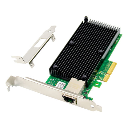 PCI-E X4 RJ45 Single-port Copper Ethernet Converged Network Adapter X550 10-Gigabit Server Network Card