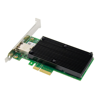 PCI-E X4 RJ45 Single-port Copper Ethernet Converged Network Adapter X550 10-Gigabit Server Network Card