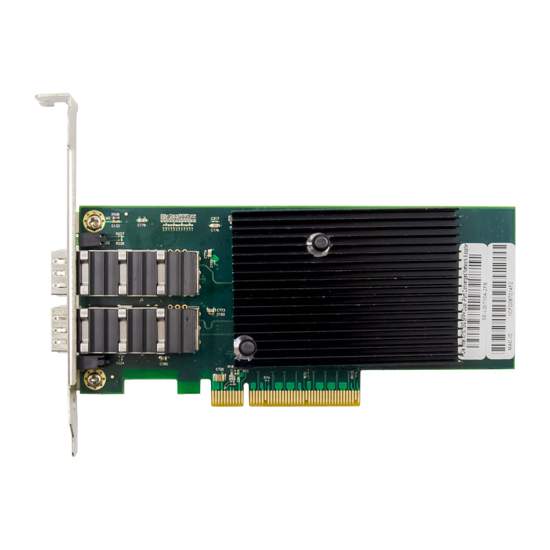 PCI-E X8 10-Gigabit Dual Port SFP+Optical Fiber Network Card X710-DA2 10G Server Adapter