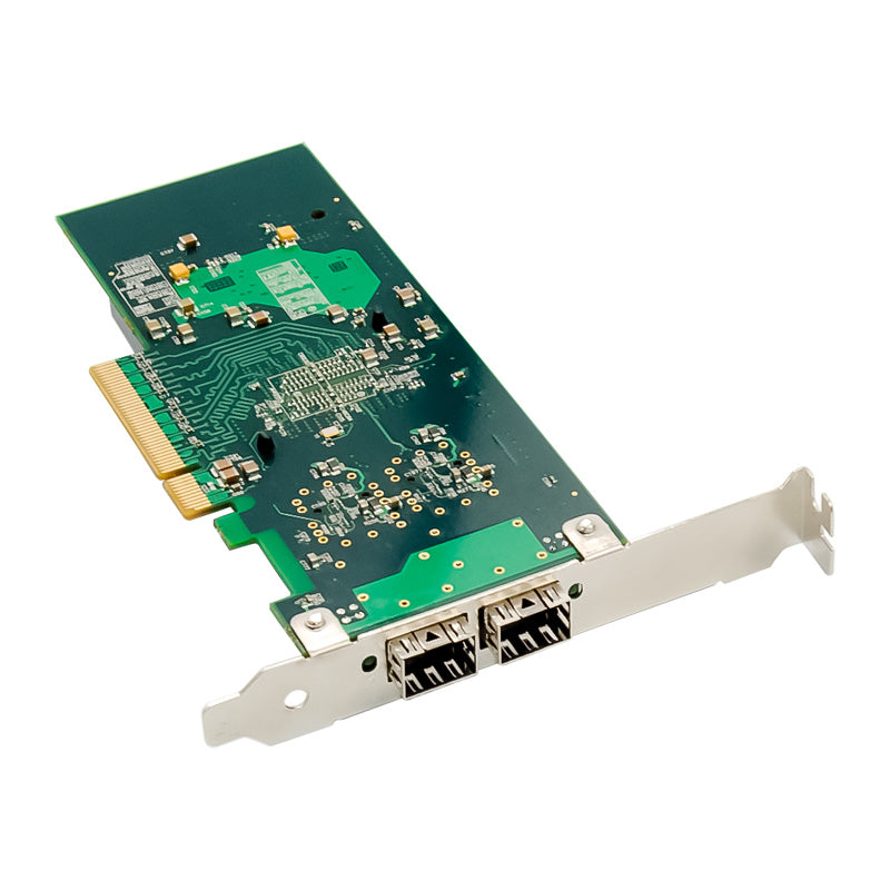 PCI-E X8 10-Gigabit Dual Port SFP+Optical Fiber Network Card X710-DA2 10G Server Adapter